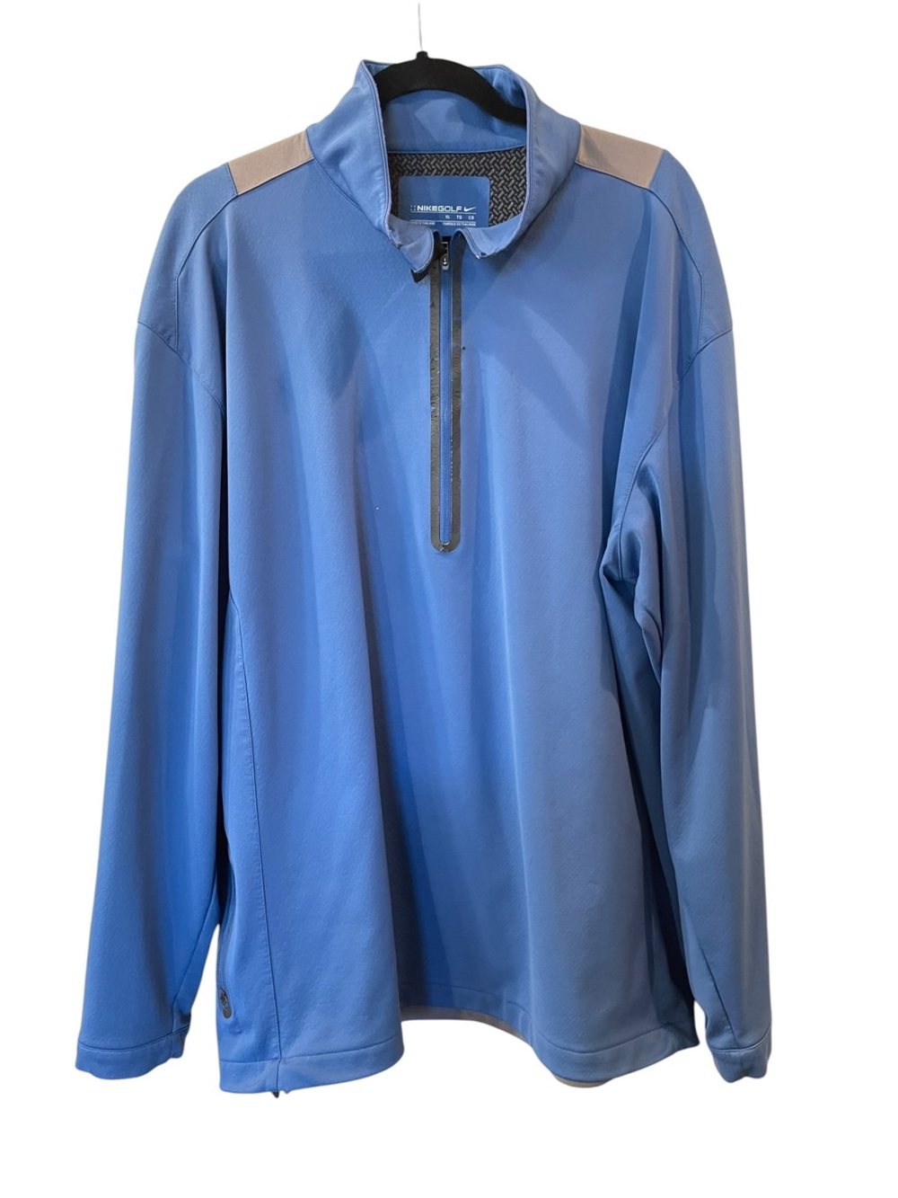 Nike Golf Men’s Tour performance 1/2 Zip Pullover Jacket Blue Size: XL